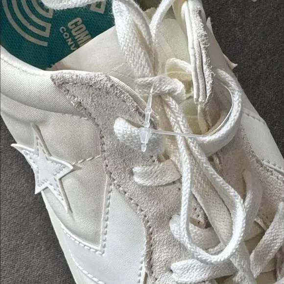 Converse Omega Unisex Gender Inclusive Beige White Sneakers Size 9 Unisex NEW - Picture 8 of 16